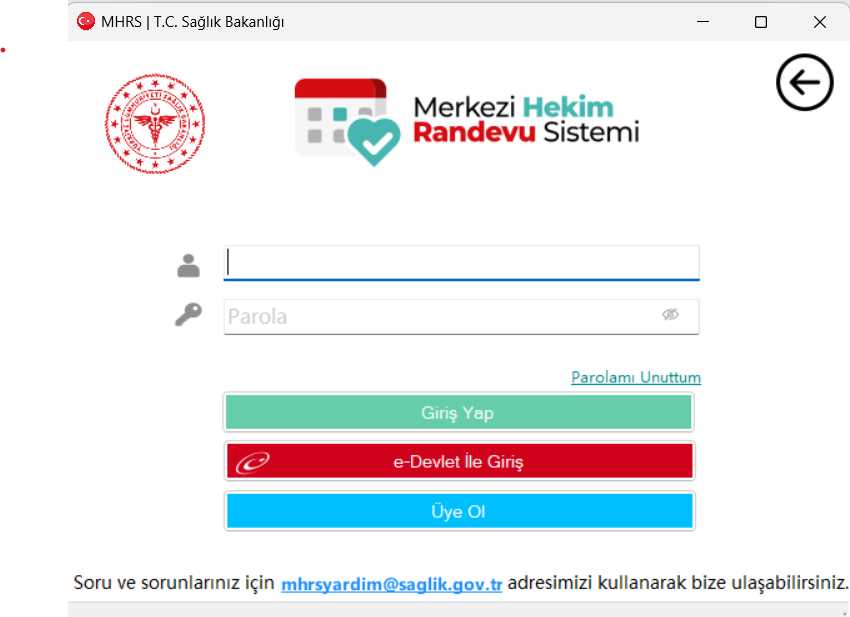 MHRS Hospital Automation
